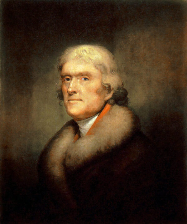 Retrato de Thomas Jefferson, 1805 – Rembrandt Peale Rembrandt Peale Master Apollon