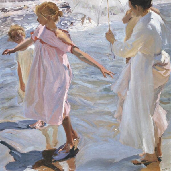 É hora de tomar um banho – Sorolla Joaquín Sorolla Master Apollon