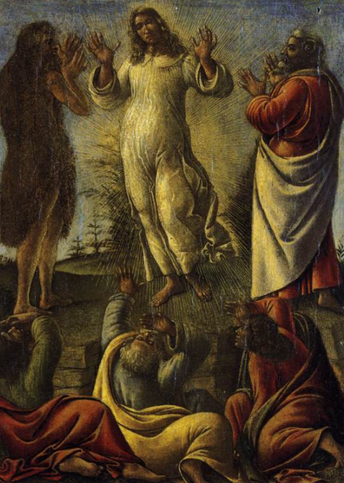 Triptíque representando a Transfiguração, Jesus aparecendo a seus discípulos com os Santos Jerônimo e Agostinho – Sandro Botticelli Sandro Botticelli Master Apollon