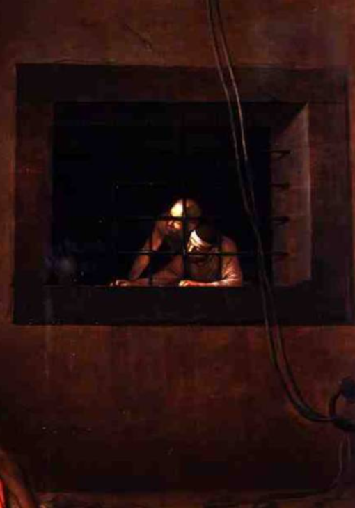 A Decapitação de São João Batista de Caravaggio Caravaggio Master Apollon 2