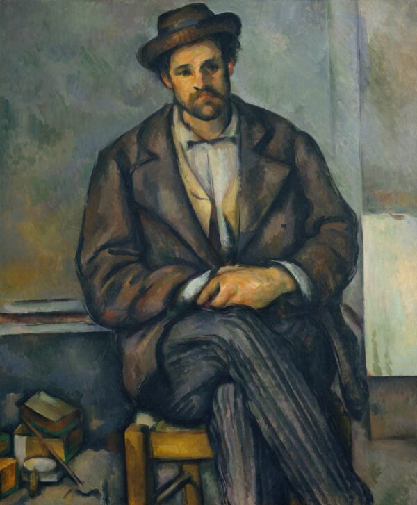 Camponês sentado – Paul Cézanne Paul Cézanne Master Apollon