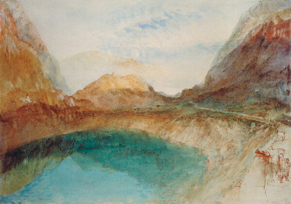 Lago nas Alpes Suíças – William Turner William Turner Master Apollon