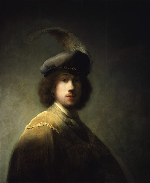 Autorretrato, aos 23 anos – Rembrandt van Rijn Rembrandt van Rijn Master Apollon