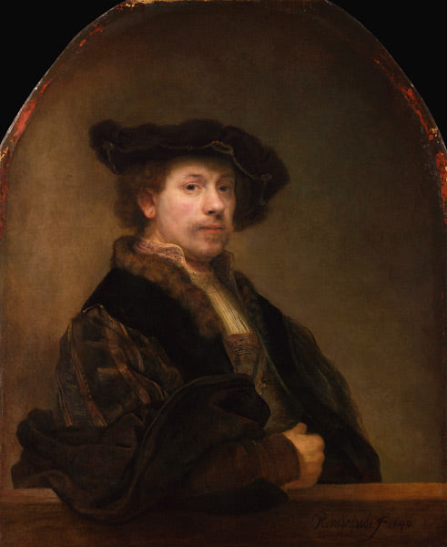 Autorretrato de Rembrandt em Londres – Rembrandt van Rijn Rembrandt van Rijn Master Apollon