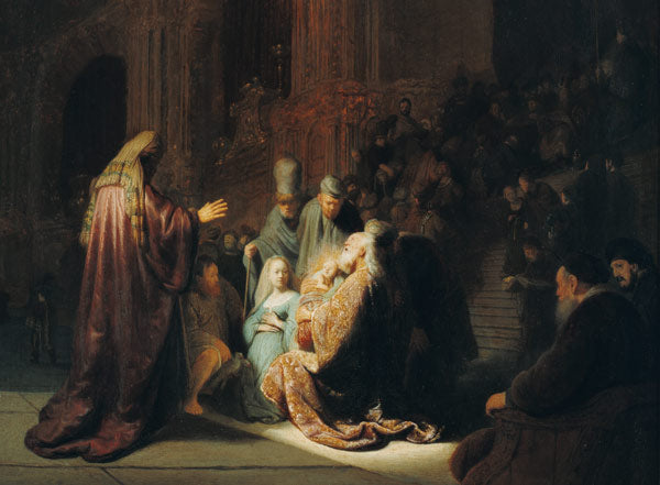 Simeão no Templo – Rembrandt van Rijn Rembrandt van Rijn Master Apollon