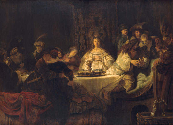 Samson, no painel de casamento – Rembrandt van Rijn Rembrandt van Rijn Master Apollon