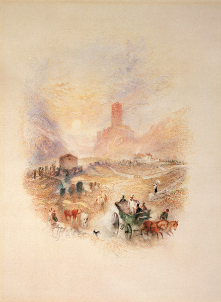 Sir Walter Scott visitando a torre Smallholm – William Turner William Turner Master Apollon