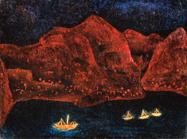 Côte sul à noite, 1925 – Paul Klee Paul Klee Master Apollon