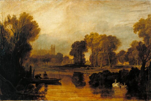 Eton College desde o rio – William Turner William Turner Master Apollon