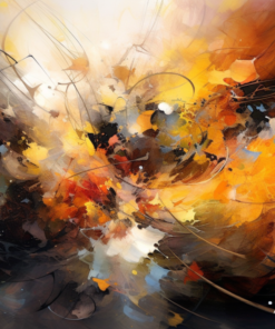 Design Abstrato Contemporâneo de Tableau Maligna Pinturas Abstratas Contemporâneas Master Apollon