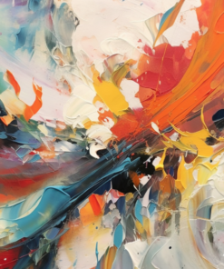 Design de Conexão em Tableau Contemporâneo Abstrato Pinturas Abstratas Contemporâneas Master Apollon