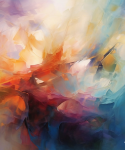 Design de espírito abstrato contemporâneo Pinturas Abstratas Contemporâneas Master Apollon
