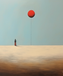 Deserto minimalista em tableau Pinturas Contemporâneas Minimalistas Master Apollon