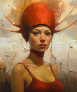 Campo de pintura a óleo contemporânea Pinturas Contemporâneas de Mulheres Master Apollon