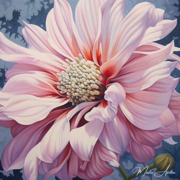 Pintura em Tabela Flor Contemporânea Jane Pinturas Contemporâneas de Flores Master Apollon