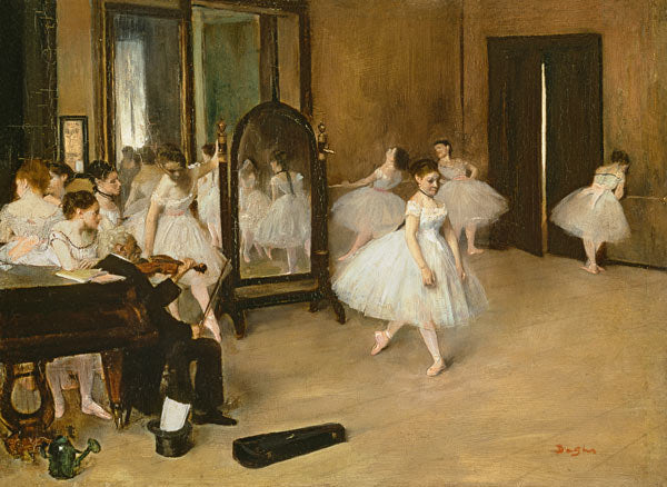 Classe de dança – Edgar Degas Edgar Degas Master Apollon