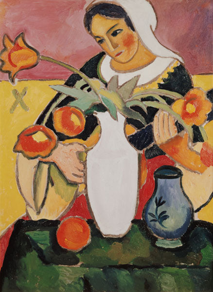 O jogador de alaúde – August Macke August Macke Master Apollon