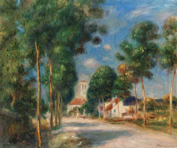 A estrada de Essoyes – Pierre-Auguste Renoir Pierre-Auguste Renoir Master Apollon