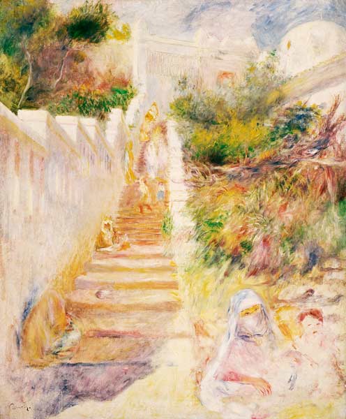 As escadas, Argélia – Pierre-Auguste Renoir Pierre-Auguste Renoir Master Apollon