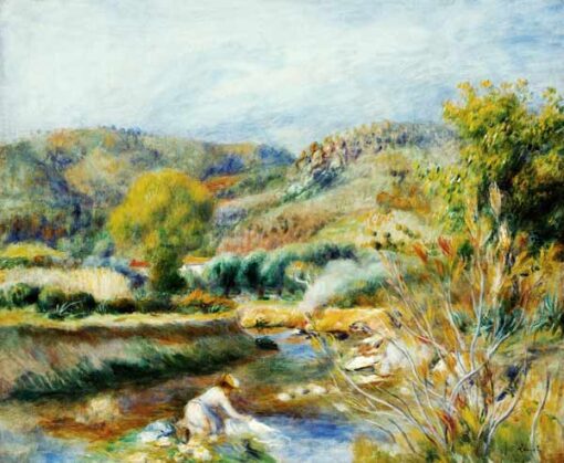 A lavandeira – Pierre-Auguste Renoir Pierre-Auguste Renoir Master Apollon 2