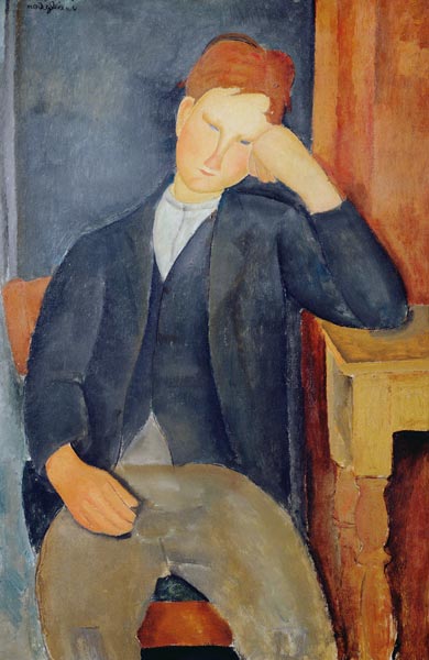 O jovem aprendiz – Amedeo Modigliani Amedeo Modigliani Master Apollon