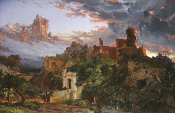 O espírito da guerra – Jasper Francis Cropsey Jasper Francis Cropsey Master Apollon