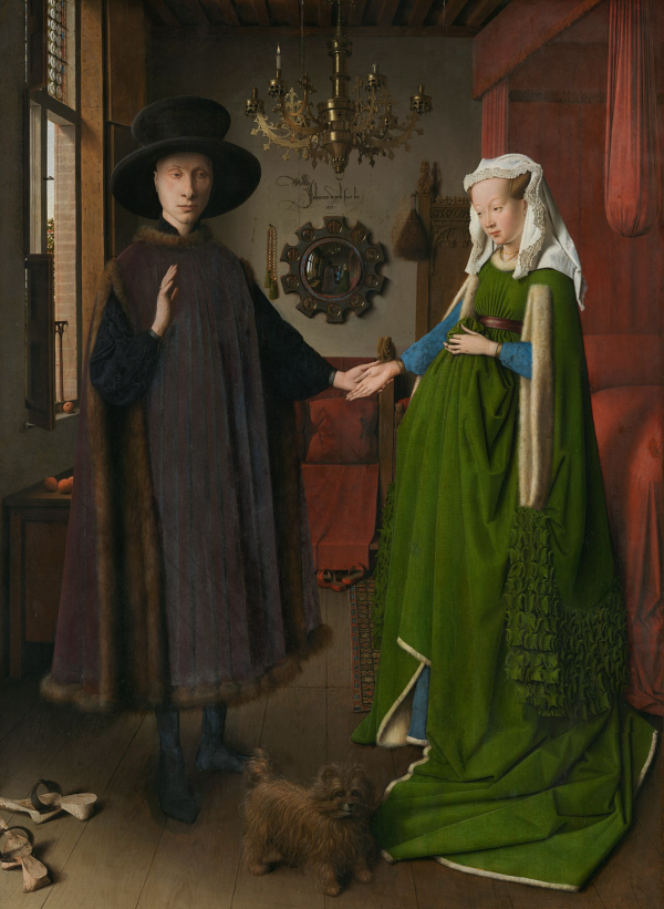 O retrato de Arnolfini – Jan Van Eyck Jan Van Eyck Master Apollon