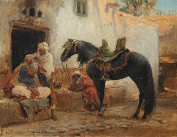 O barbeiro de Biskra – Frederick Arthur Bridgman Frederick Arthur Bridgman Master Apollon