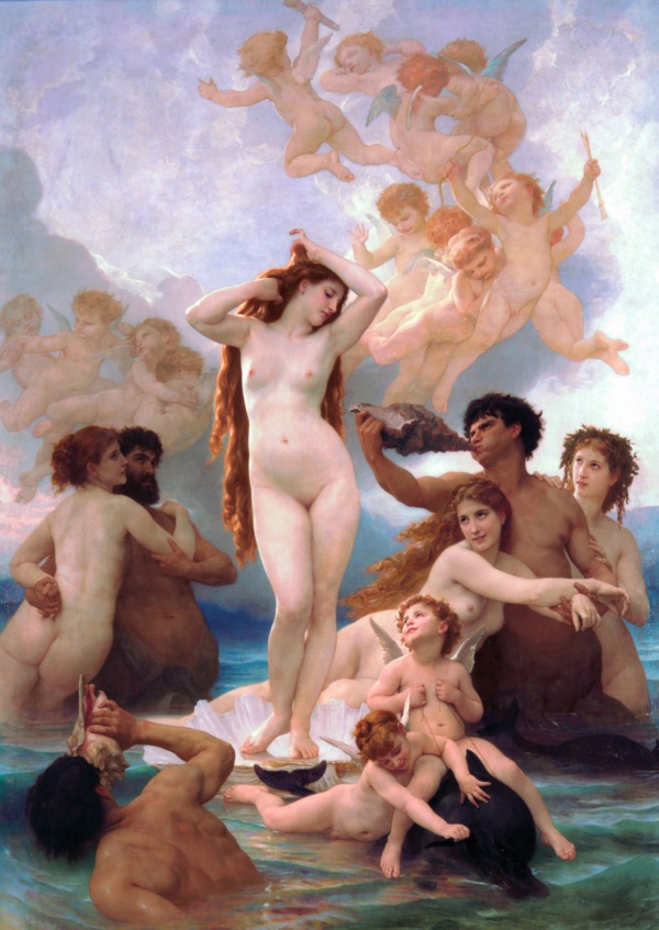 A Nascimento de Vênus – William Bouguereau Quadros Populares Master Apollon