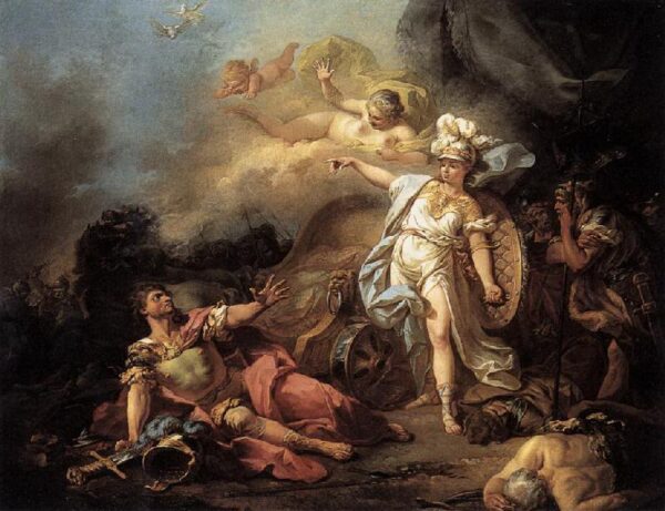 Minerva combatendo Marte – Jacques-Louis David Jacques-Louis David Master Apollon