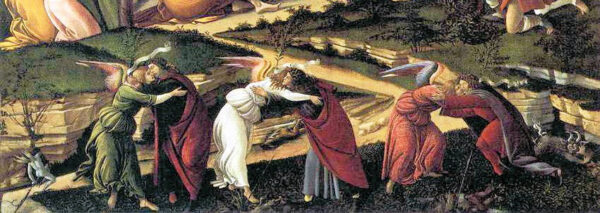 Natividade mística (detalhe de 22825) – Sandro Botticelli Sandro Botticelli Master Apollon