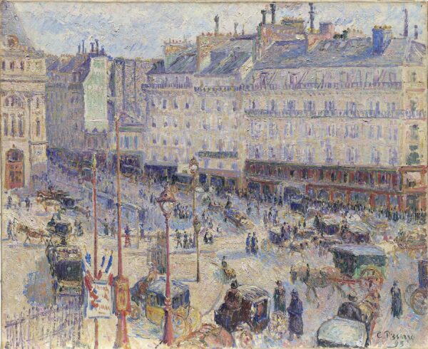 Praça do Havre, Paris – Camille Pissarro Camille Pissarro Master Apollon