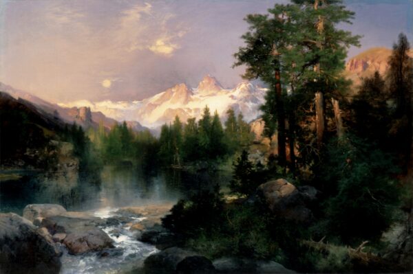 Os três tetons – Thomas Moran Thomas Moran Master Apollon