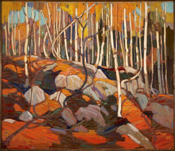 O bosquete de bétulas, outono – Tom Thomson Tom Thomson Master Apollon