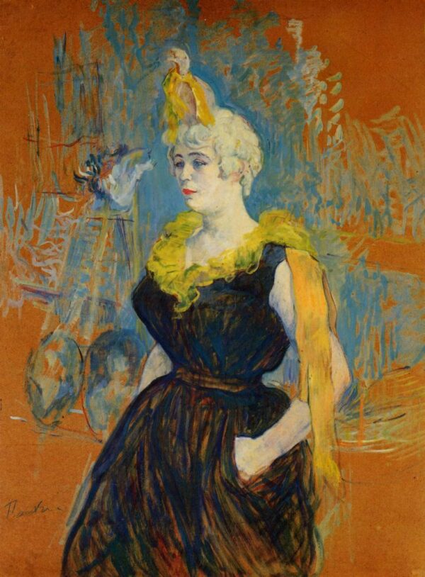 As palhaças Cha-U-Kao – Toulouse Lautrec Henri de Toulouse-Lautrec Master Apollon