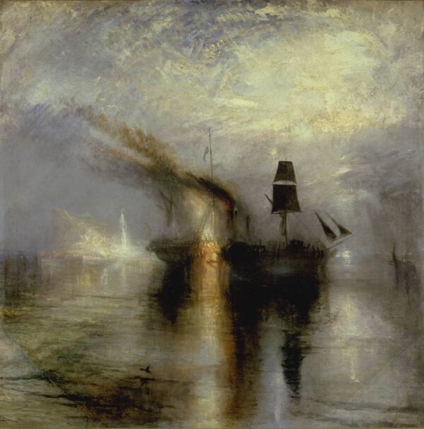 Paix funerais no mar – William Turner William Turner Master Apollon