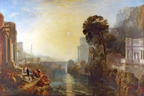 Didon fazendo construir Cartago ou a Ascensão do Império Cartaginês – William Turner William Turner Master Apollon