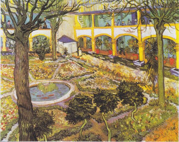 O jardim do hospital em Arles – Van Gogh Vincent Van Gogh Master Apollon