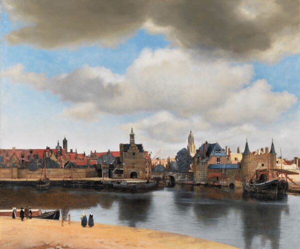 Vista de Delft – Johannes Vermeer Johannes Vermeer Master Apollon