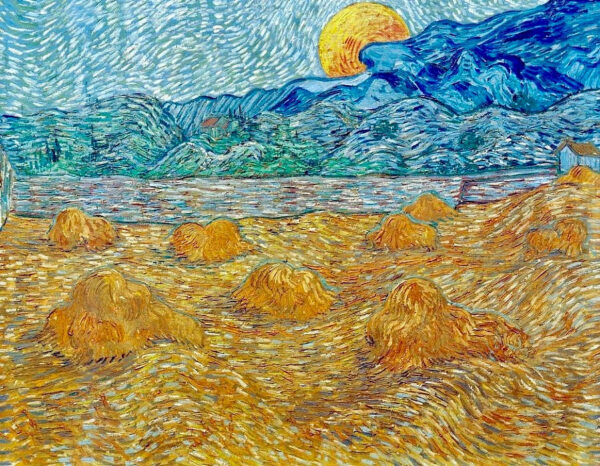 Paisagem da noite ao nascer da lua – Van Gogh Vincent Van Gogh Master Apollon