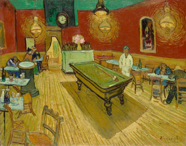 O Café da Noite – Van Gogh Quadros Populares Master Apollon