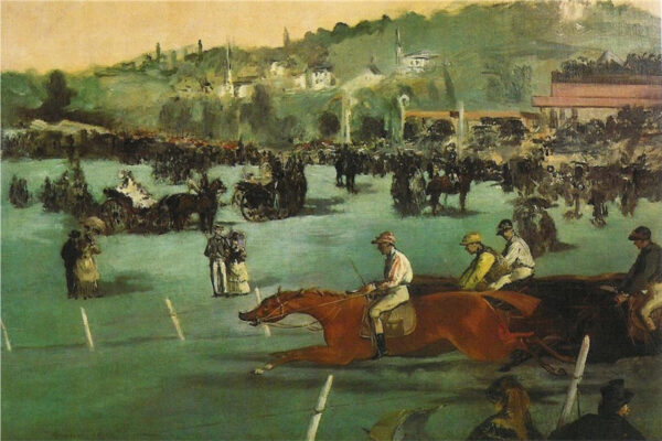 Cursos de cavalos – Edouard Manet Édouard Manet Master Apollon