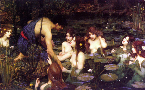 Hylas e as Ninfas – John William Waterhouse John William Waterhouse Master Apollon