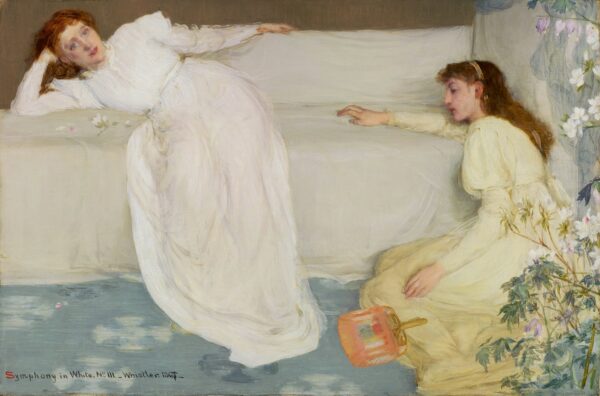 Sinfonia em branco, n° 3 – James Abbott McNeill Whistler James Abbott McNeill Whistler Master Apollon