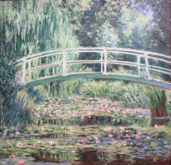 Ninféias brancas – Claude Monet “Os Nenúfares” de Claude Monet Master Apollon