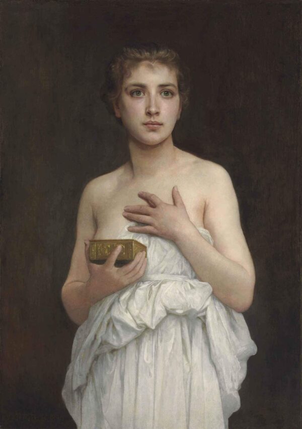 Pandora – William Bouguereau William Bouguereau Master Apollon