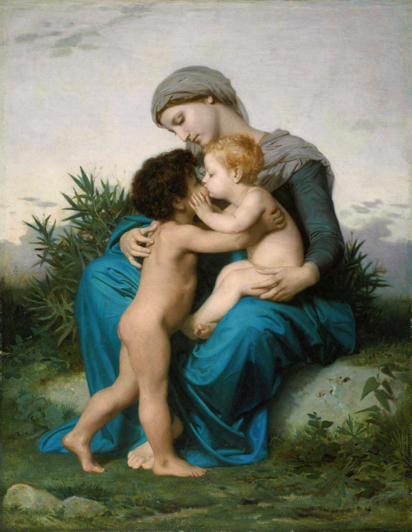 O amor fraternal – William Bouguereau William Bouguereau Master Apollon