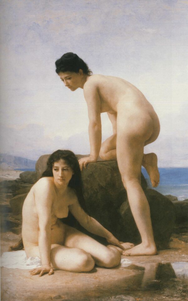 As duas banhistas – William Bouguereau William Bouguereau Master Apollon