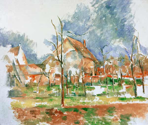 Paisagem de Inverno de Giverny – Paul Cézanne Paul Cézanne Master Apollon