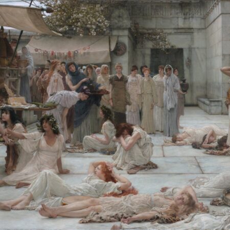 As mulheres de Amfissa – Lawrence Alma-Tadema Lawrence Alma-Tadema Master Apollon